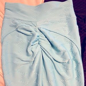 Butt lifting teal leggings